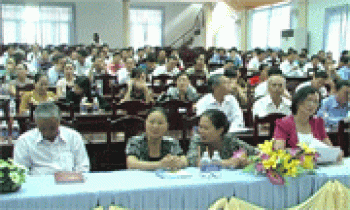 Ban Tuyên giáo tổ chức hội nghị báo cáo viên tháng 6