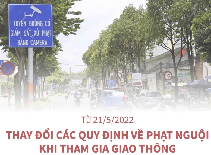 Từ 21/5/2022: Thay đổi các quy định về phạt nguội khi tham gia giao thông