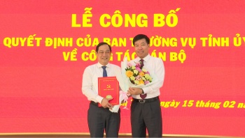 Announcement of the Standing Committee's decision for Comrade Le Hoang Lam