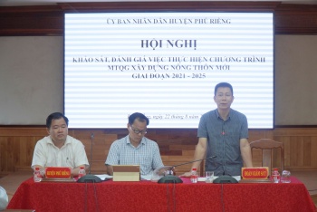 Viện Chính sách và Chiến lược phát triển nông nghiệp nông thôn khảo sát nông thôn mới tại Phú Riềng