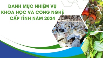 Danh mục nhiệm vụ khoa học và công nghệ cấp tỉnh năm 2024