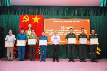 Đồng Phú tổng kết công tác quốc phòng địa phương