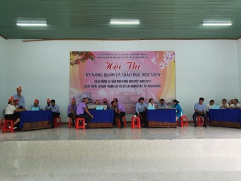 Công đoàn Cơ sở Cai nghiện ma túy tỉnh Bình Phước tổ chức Hội thi “Kỹ năng quản lý, giáo dục học viên” năm 2023
