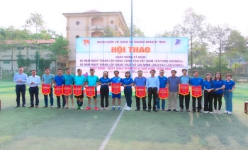 Đoàn cơ sở Sở Lao động – Thương binh và Xã hội tham gia Hội thao chào mừng 93 năm ngày thành lập Đoàn TNCS Hồ Chí Minh (26/3/1931 - 26/3/2024)